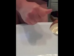 Jerking one off by request, big Cumshot, Fab Flip