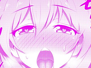 SOUND PORN  Anime girl pleases her master  ASMR