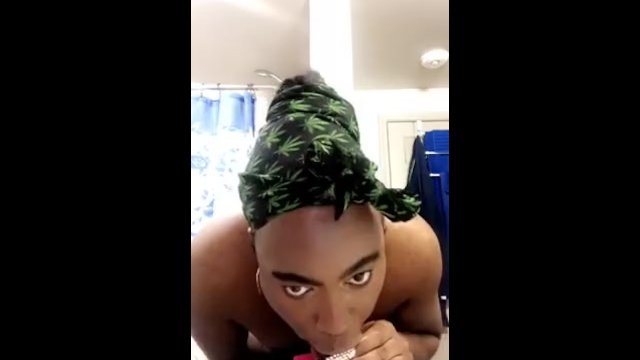 Wanting to deepthroat but didn’t have a BBC around