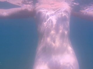 Just aLittle Swim, Naked, in the Ocean