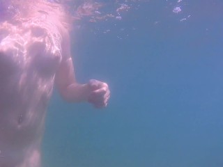 Just a little Swim, Naked, in the Ocean