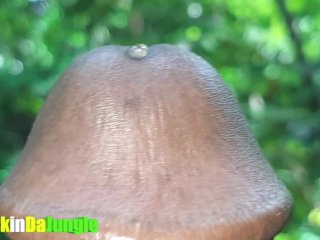 This Horny Big Dick Pervert Moan and Dirty Talk while playing with his Rich Dripping Precum Closeup