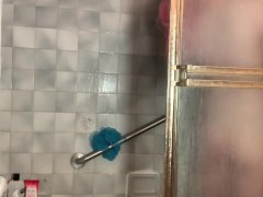 Piss on my sexy body while showering