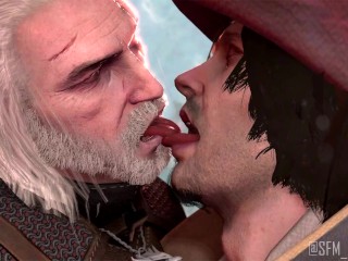 FULL: Гей-персонажи игры целуются языком - Obbi-mation