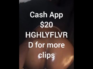 big ass, ebony, vertical video, rough sex