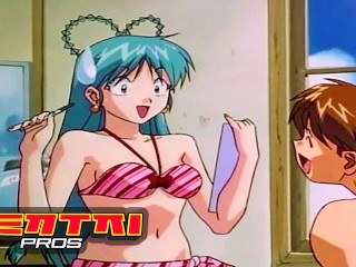 Hentai Pros - Lucky Dude Kenta Fucks all the Hungry for Cock Hotties at his new Job