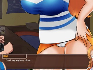One Piece - Pirate Trainer Part 5 Horny Nami's Panties By LoveSkySanX Edit