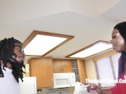 Preview 1 of spoiled crystal cooper fucks her man cameron congo