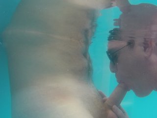 best blowjob ever, under water, straight guy, blowjob, pool boy
