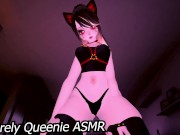 Preview 1 of ASMR Neko Sucubbus Eat Eating and Purring