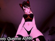 Preview 2 of ASMR Neko Sucubbus Eat Eating and Purring