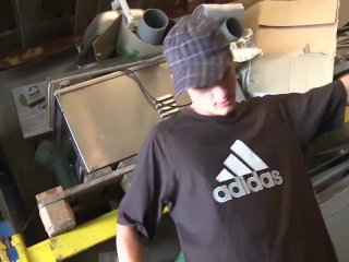 German Skater Boys sniffing, fuckiking and cuming