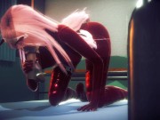 Preview 1 of DARLING IN THE FRANXX Zero Two hunts for unsucked cock (3D PORN 60 FPS)
