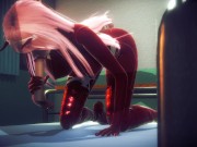 Preview 2 of DARLING IN THE FRANXX Zero Two hunts for unsucked cock (3D PORN 60 FPS)