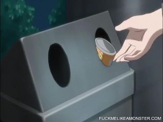 Sexy Big Tit Slave Walks On A_Leash Outdoors