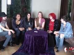 Video Kandie, Kamora, Sassy, Mary, Ariel, and Isis Get wild in a game of Strip Estonian Roulette