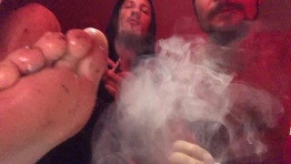 Alpha Smokers Are Straight With Dirt Drooling And Sir Master Alpha Spit Dirty Domination On Their Feet