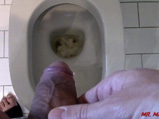 POV – Watch me piss from my cock point of view