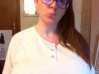 Big swollen boobs for your stepmother who fucks you making you cum