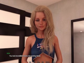 chapter 1, blonde, big tits, role play
