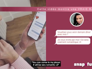 FRENCH: MILF from France wanted cute date - I fucked her: ANIA KINSKI - SNAP-FUCK