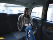 Preview 2 of Fake Taxi Jessy Jey Gives Cheeky Cabbie a Breakdown Fuck