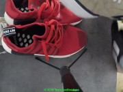 Preview 6 of Teens big cumshot on his Adidas NMD