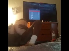Old video of me fuckin my wife puss in asshole hard creampie