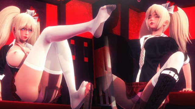 [DANGANRONPA] Junko Enoshima wants to tease you (3D PORN 60 FPS)