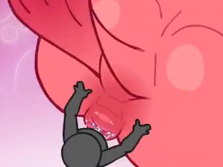 cumshot, pussy licking, furry animation, furry hentai, big ass