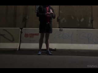 Eshay Almost Caught Risky Public Wank