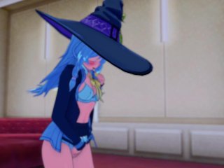 Elaina Explores HerBody! (3d Hentai) (wandering_Witch)