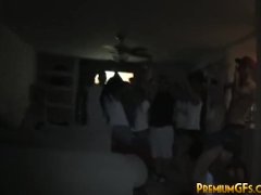 Video College Fuck Fest Hardcore Blowjob during a Party at College