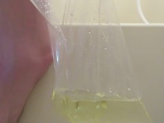 I just take a piss in plastic bag!