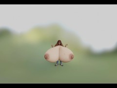 Emily rosną wielkie piersi (360 VR wirtualna rzeczywistość)