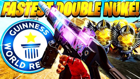 WORLDS FASTEST ''DOUBLE NUCLEAR'' in BLACK OPS COLD WAR!