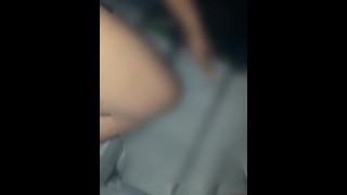 Swallowing my neighbor cum in my husband car