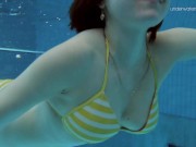 Preview 5 of Big tits shaved babe Lada Poleshuk underwater