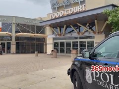 Great Steak Chef Serves Pregnant Milf The Meats on Lunch Break Outside Mall on Camera near Police 