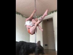 athletic ftm pole dancing - did i make u hard?