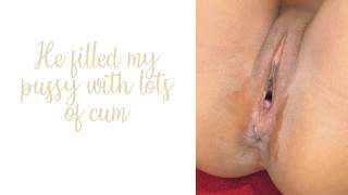 He filled cum in my pussy-POV inside view:හුත්ත ඇතුලේ බඩු පිරිලා