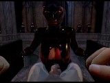 Citor3 Femdomination 2 3D VR game walkthrough 5: Collar Ceremony | blowjob femdom, latex, big tits