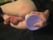 Preview 1 of hands free cum with bad dragon