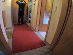 problems to zip off hazmat suit