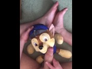 Cumming on Paw Patrol Chase Plush - Pornhub Gay
