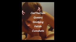 Teenage Smoking Fetish With A Compilation Of Facials