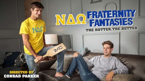 College Frat Guy demuestra que puede hacer Men semen - NextDoorStudios