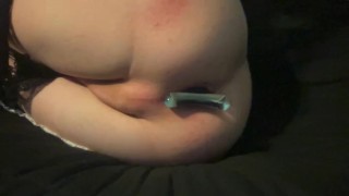 Snelle buttplug video
