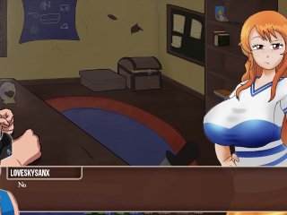 One Piece - Pirate Trainer Part 6 Nami's Big Breats_By LoveSkySanX