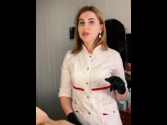 Video The client couldn't take it anymore and CUM vigorously during the procedure. With English subtitles